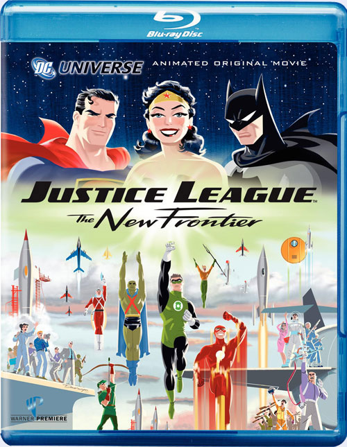 Blu-ray / ���� ��������������: ����� ������ / Justice League: The New Frontier