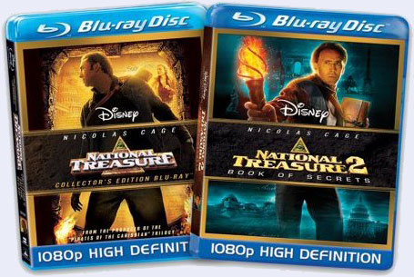 Blu-ray / ��������� ����� / ��������� �����: ����� ���� / National Treasure / National Treasure: Book of Secrets