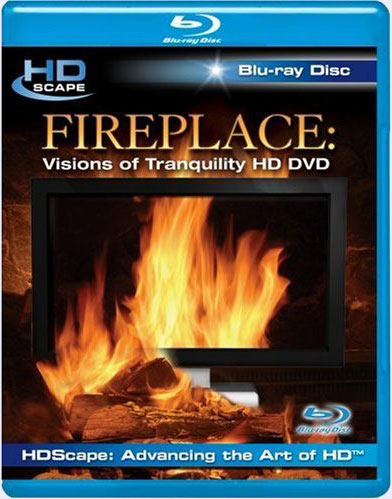 Blu-ray / ������ - ������������� ���� / HDScape: Fireplace - Visions of Tranquility