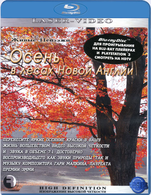 Blu-ray / ����� � ����� ����� ������ / Living Landscapes: Fall in New England